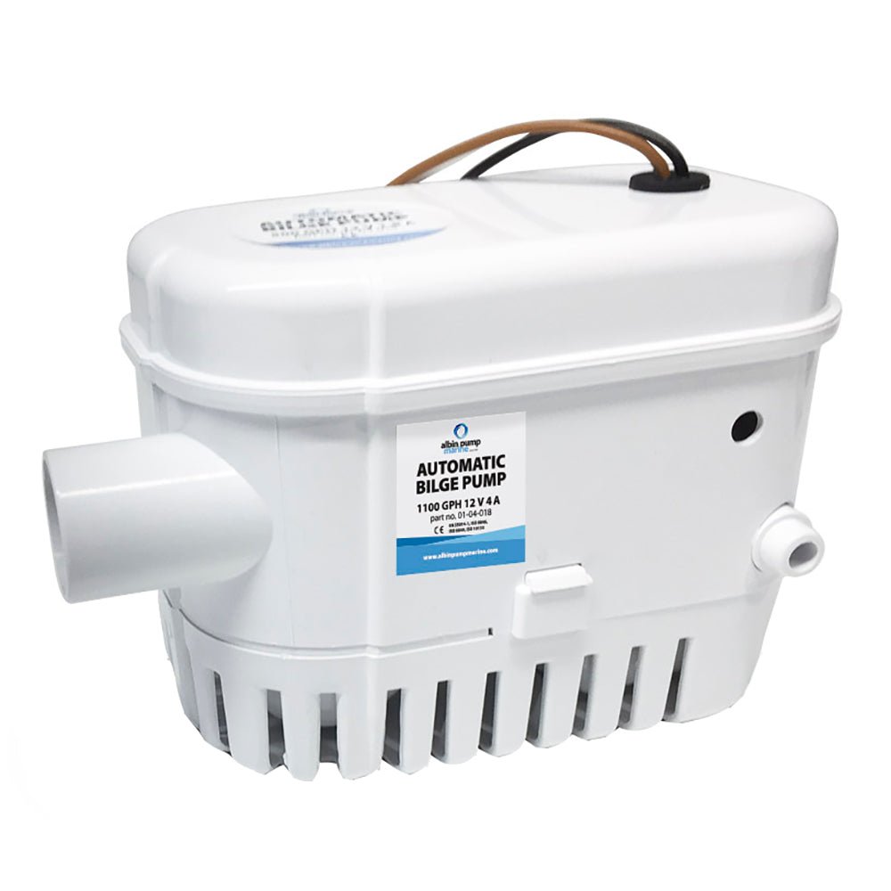 Albin Group Automatic Bilge Pump 1100 GPH - 24V [01 - 04 - 019] - The Happy Skipper