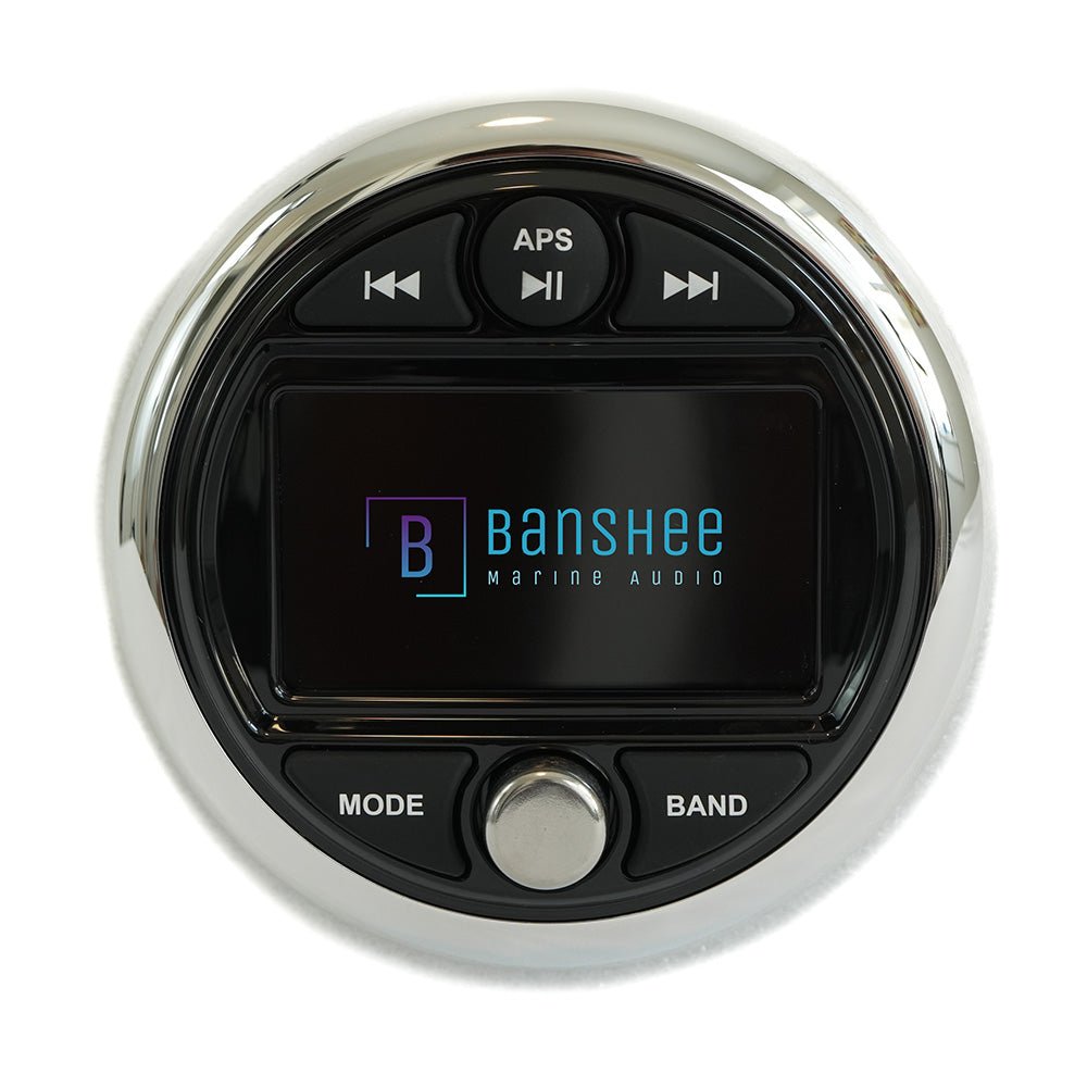 Banshee Marine 3" Gauge Style Radio w/Bluetooth [BAR - SU3 - 1] - The Happy Skipper