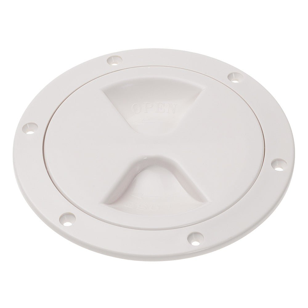 Barton Marine Screw Inspection Cover - 6" (103mm) - White [40040] - The Happy Skipper