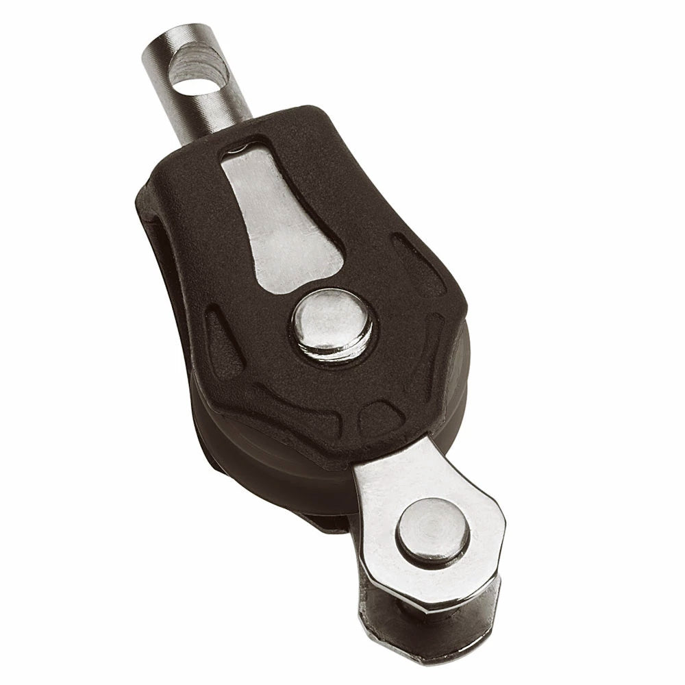 Barton Marine Size 0 20mm Plain Bearing Pulley Block Single Swivel Becket [N00191] - The Happy Skipper