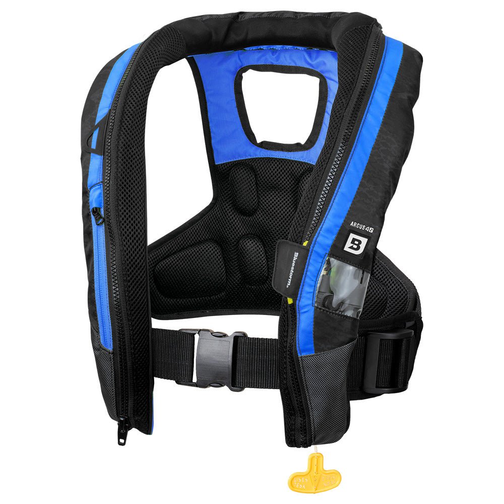 Bluestorm Arcus 40 Auto Type II Inflatable PFD - Deep Blue [BS - ZD1H - 22 - BLU] - The Happy Skipper