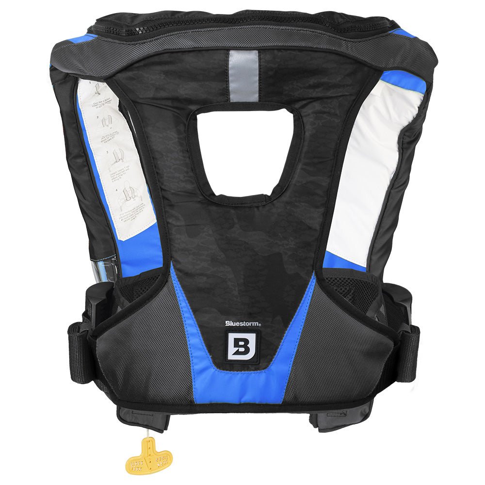 Bluestorm Arcus 40 Auto Type II Inflatable PFD - Deep Blue [BS - ZD1H - 22 - BLU] - The Happy Skipper