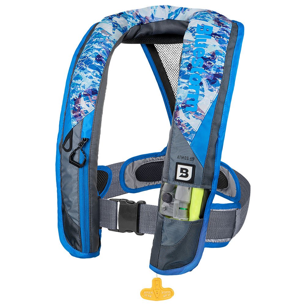 Bluestorm Atmos 40 Auto Type II Inflatable PFD - Coastal Blue [D1H - 23 - BSB] - The Happy Skipper