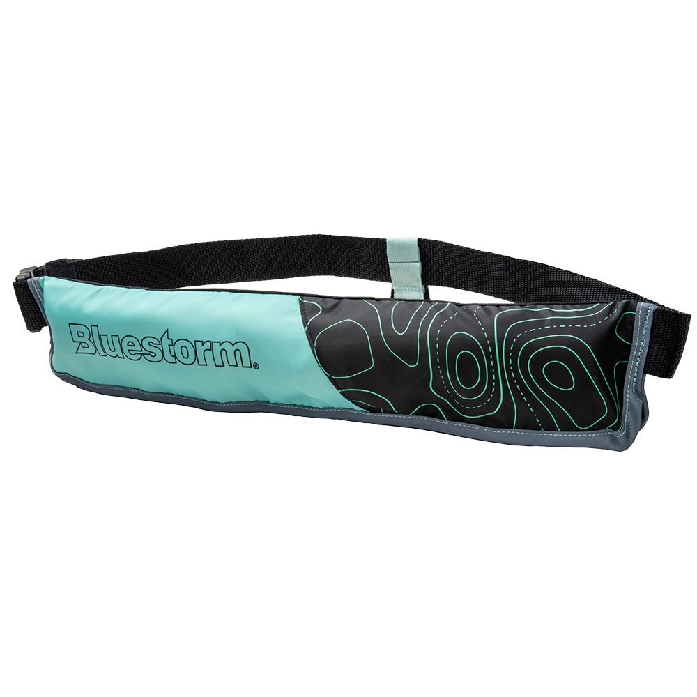 Bluestorm Cirro 16 Manual Inflatable Belt Pack - Teal [BS-USB6MM-23-TEL] - The Happy Skipper