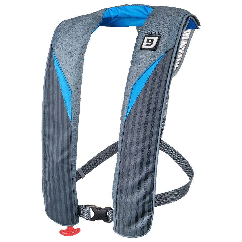 Bluestorm Cirrus 26 Auto/Manual Type V Inflatable PFD - Coastal Blue [SL6F - 23 - BSB] - The Happy Skipper