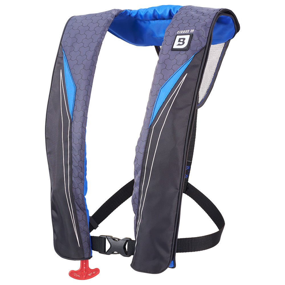 Bluestorm Cirrus 26 Auto/Manual Type V Inflatable PFD - Deep Blue [SL6F-21-BLU] - The Happy Skipper