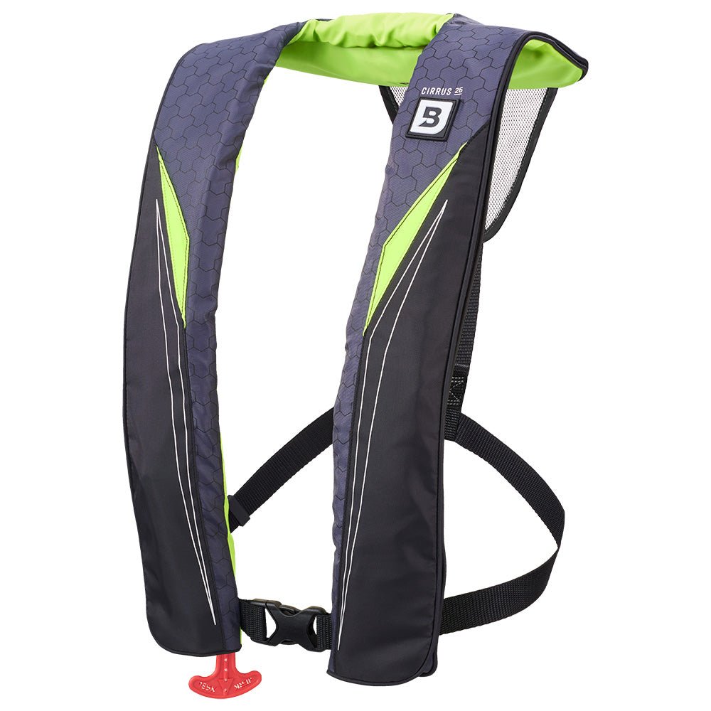 Bluestorm Cirrus 26 Auto/Manual Type V Inflatable PFD - Hi-Vis [SL6F-21-HVS] - The Happy Skipper