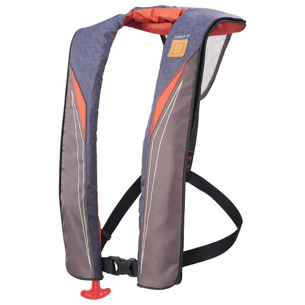 Bluestorm Cirrus 26 Auto/Manual Type V Inflatable PFD - Tan [SL6F-21-TPE] - The Happy Skipper