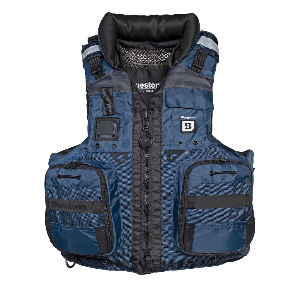 Bluestorm Classic Adult Fishing Life Jacket - Deep Blue - S/M [BS-70B-NAV-S/M] - The Happy Skipper