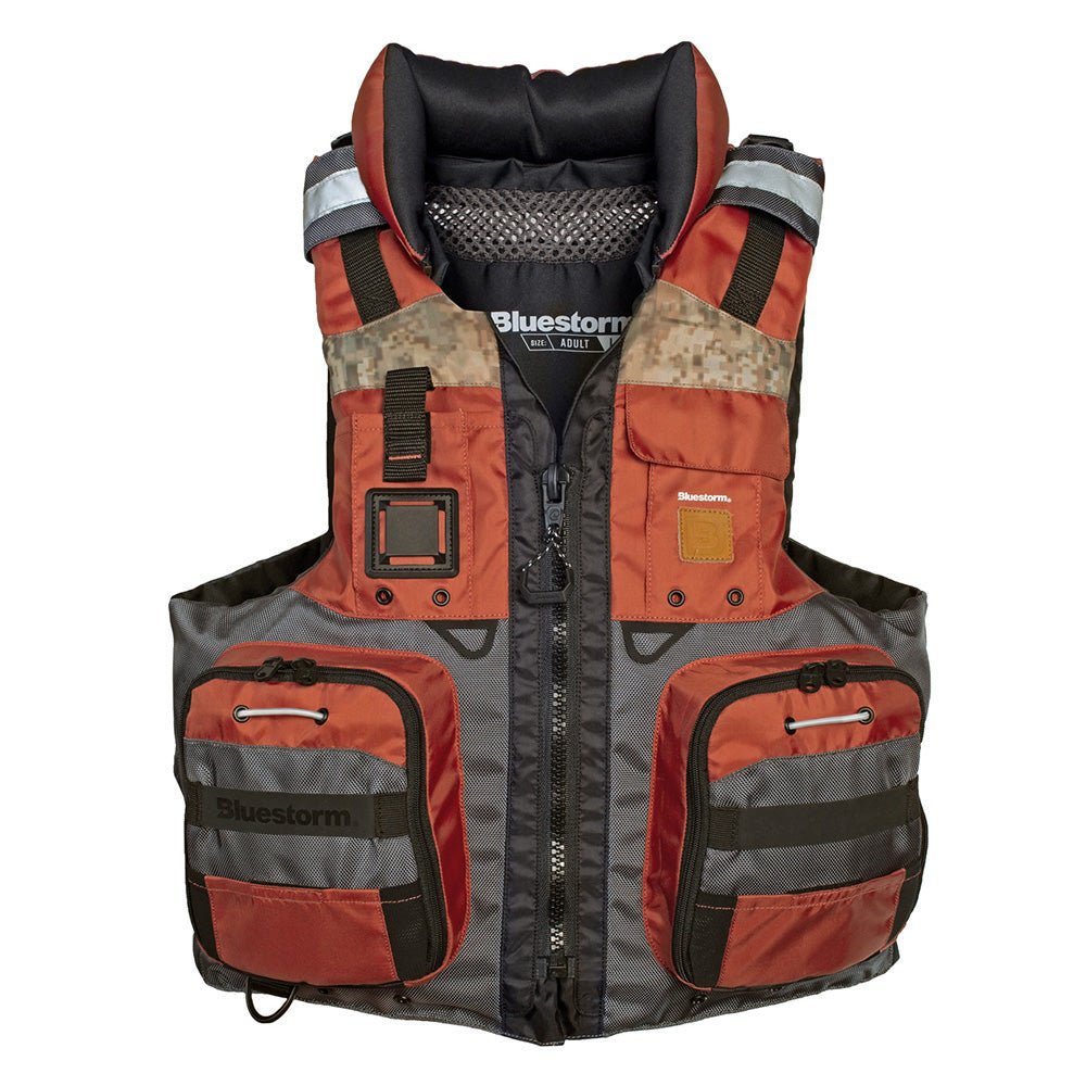 Bluestorm Classic Adult Fishing Life Jacket - Legendary Copper - 2XL/3XL [BS-70B-CPR-2/3X] - The Happy Skipper