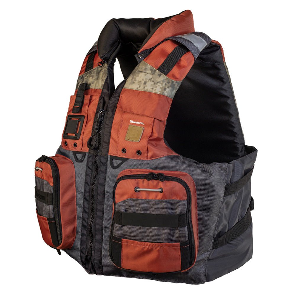 Bluestorm Classic Adult Fishing Life Jacket - Legendary Copper - 2XL/3XL [BS-70B-CPR-2/3X] - The Happy Skipper