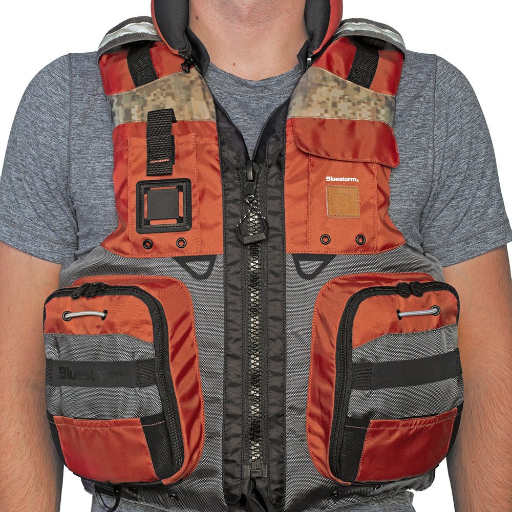 Bluestorm Classic Adult Fishing Life Jacket - Legendary Copper - L/XL [BS-70B-CPR-L/XL] - The Happy Skipper