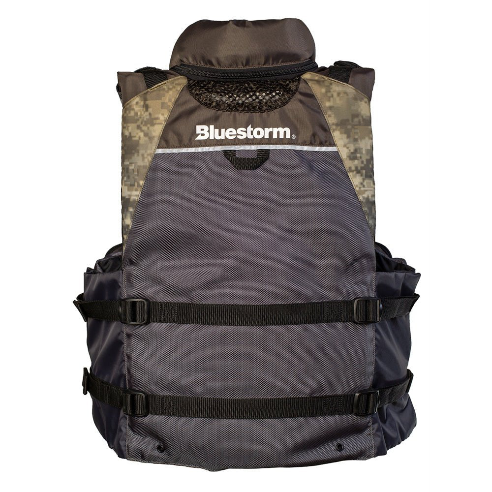 Bluestorm Classic Adult Fishing Life Jacket - Legendary Driftwood - L/XL [BS-70B-TPE-L/XL] - The Happy Skipper