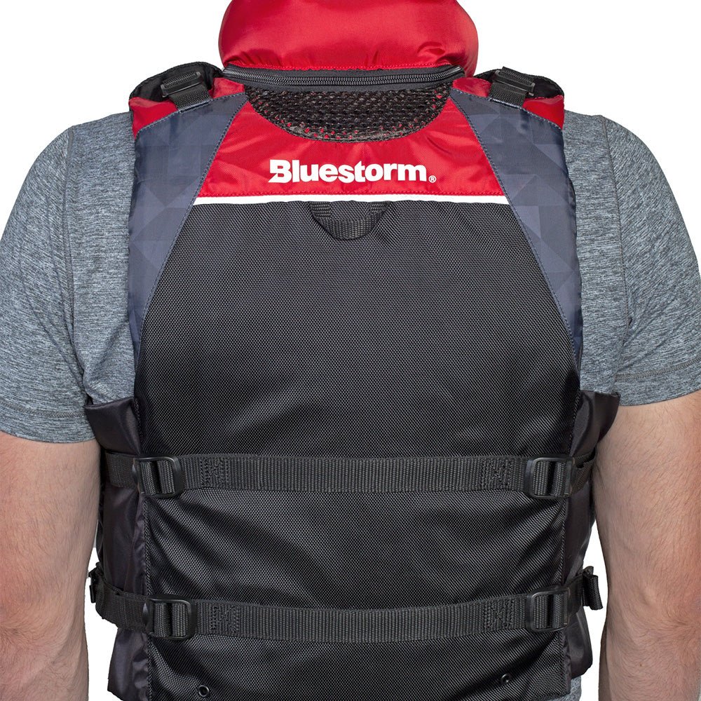 Bluestorm Classic Adult Fishing Life Jacket - Nitro Red - 2XL/3XL [BS-70B-RED-2/3X] - The Happy Skipper