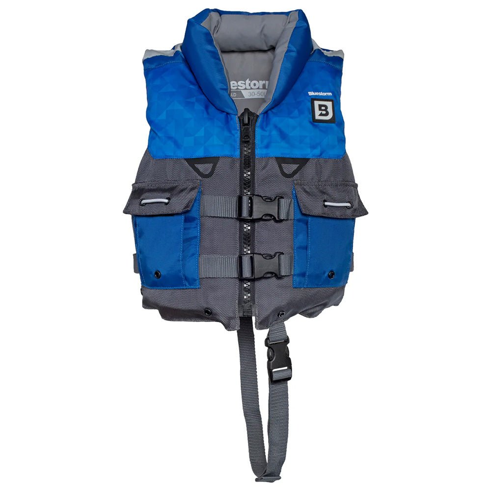 Bluestorm Classic Child Fishing Life Jacket - Deep Blue [BS-365-NAV-C] - The Happy Skipper