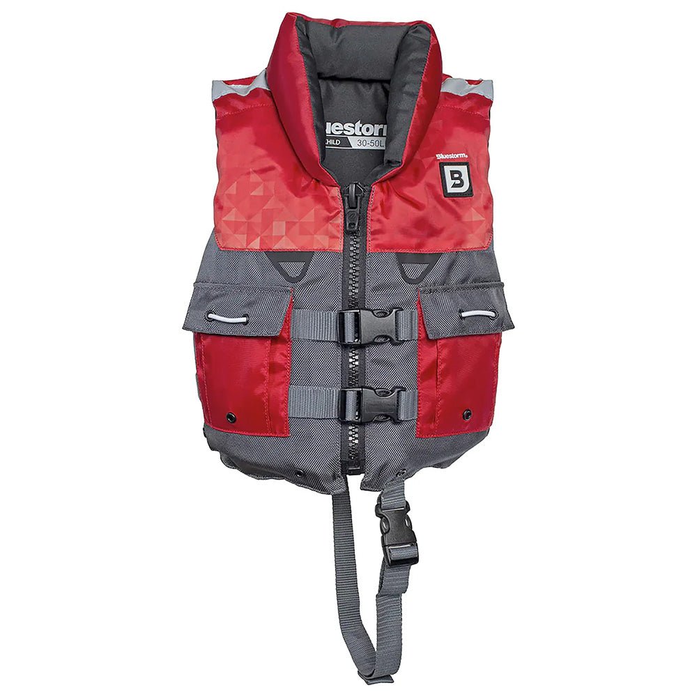 Bluestorm Classic Child Fishing Life Jacket - Nitro Red [BS-365-RED-C] - The Happy Skipper