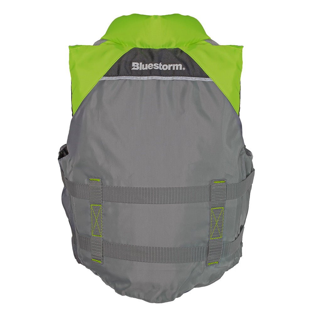 Bluestorm Classic Youth Fishing Life Jacket - Hi-Vis [BS-365-HVS-Y] - The Happy Skipper