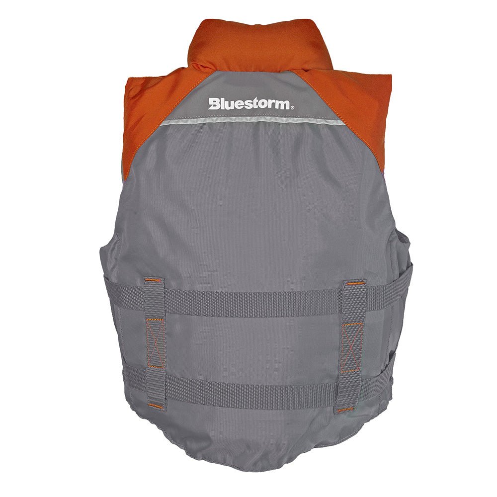 Bluestorm Classic Youth Fishing Life Jacket - Optic Orange [BS-365-ORG-Y] - The Happy Skipper