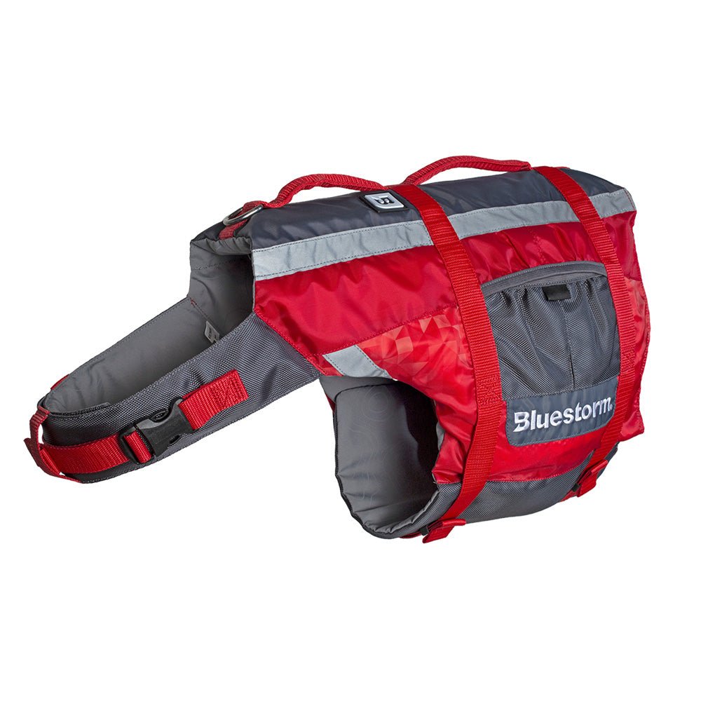 Bluestorm Dog Paddler Life Jacket - Nitro Red - XL [BS-ADV-RED-XL] - The Happy Skipper