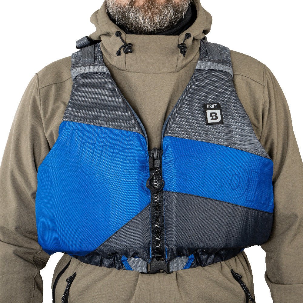 Bluestorm Drift Adult Universal Paddling Vest - Deep Blue [BS-247-BLU-U] - The Happy Skipper