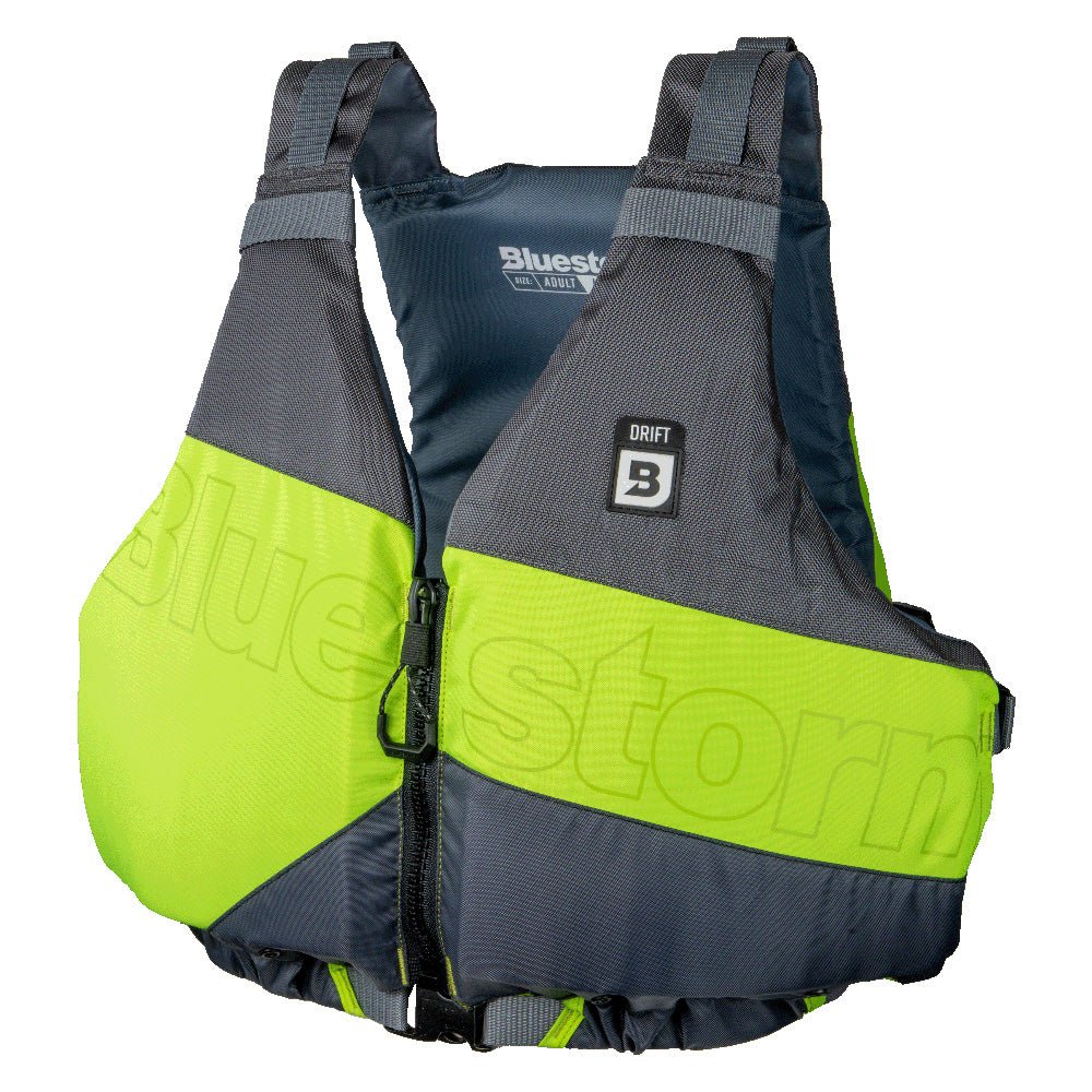 Bluestorm Drift Adult Universal Paddling Vest - Hi-Vis [BS-247-HVS-U] - The Happy Skipper