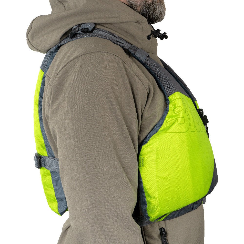 Bluestorm Drift Adult Universal Paddling Vest - Hi-Vis [BS-247-HVS-U] - The Happy Skipper