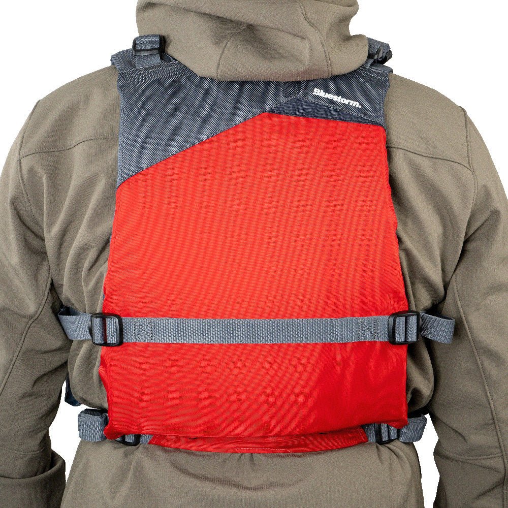 Bluestorm Drift Adult Universal Paddling Vest - Nitro Red [BS-247-RED-U] - The Happy Skipper