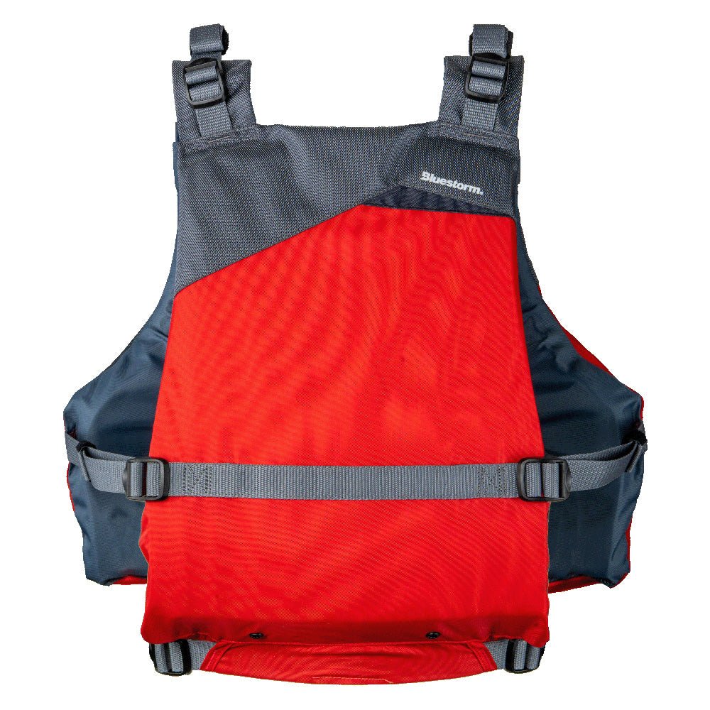 Bluestorm Drift Adult Universal Paddling Vest - Nitro Red [BS-247-RED-U] - The Happy Skipper