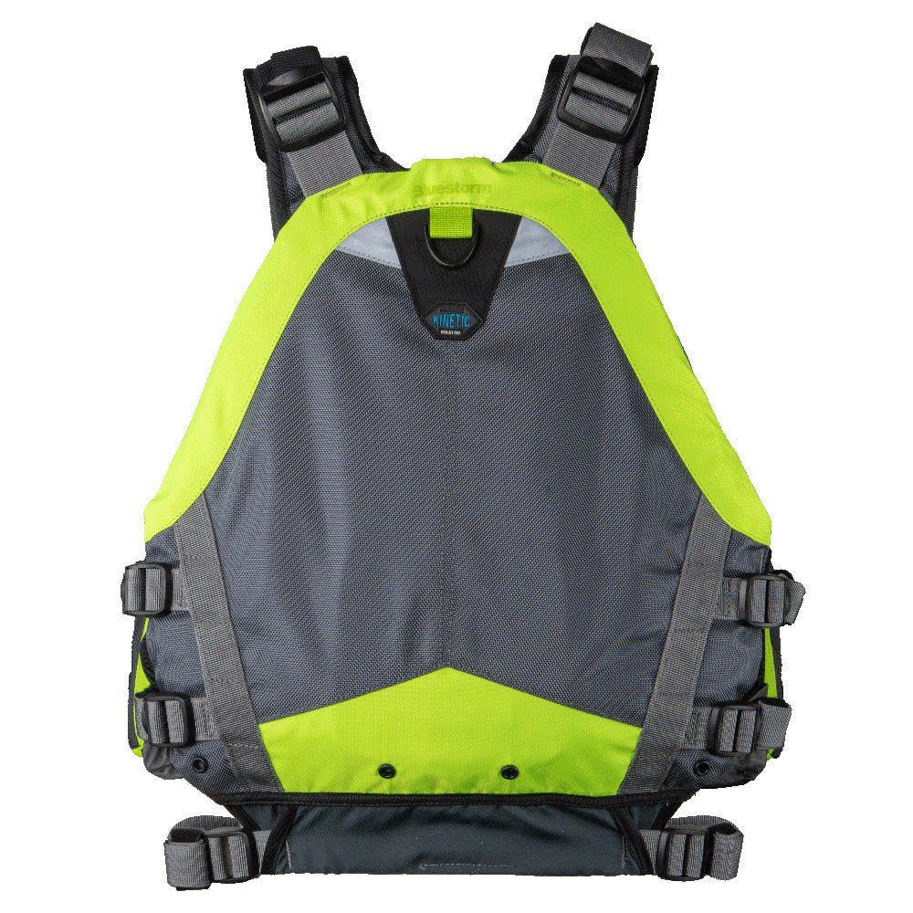 Bluestorm Kinetic Kayak Fishing Vest - Hi - Vis - 2XL/3XL [BS - 409 - HVS - XXL] - The Happy Skipper