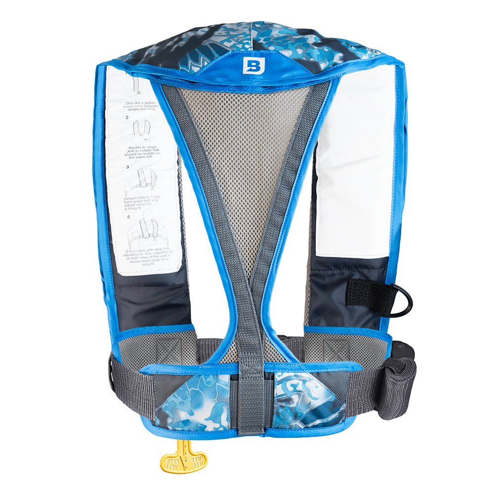 Bluestorm Kryptek Atmos 40 Auto Type II Inflatable PFD - Obscura Litus [BS-D1H-23-LIT] - The Happy Skipper