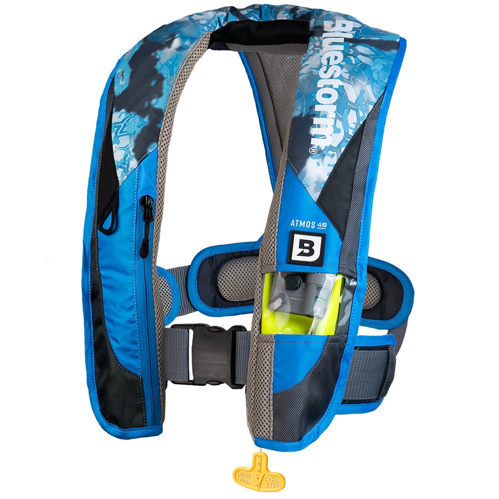 Bluestorm Kryptek Atmos 40 Auto Type II Inflatable PFD - Obscura Litus [BS-D1H-23-LIT] - The Happy Skipper