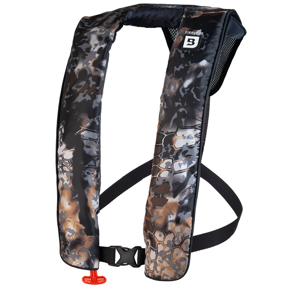 Bluestorm Kryptek Cirrus 26 Auto/Manual Type V Inflatable PFD - Obscura Skyfall [BS-SL6F-23-SKY] - The Happy Skipper