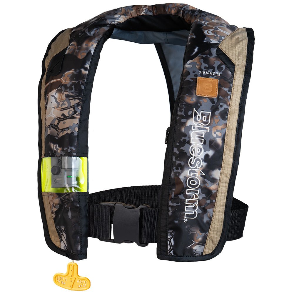 Bluestorm Kryptek Stratus 35 Auto Type II Inflatable PFD - Obscura Skyfall [BS-T1H-23-SKY] - The Happy Skipper