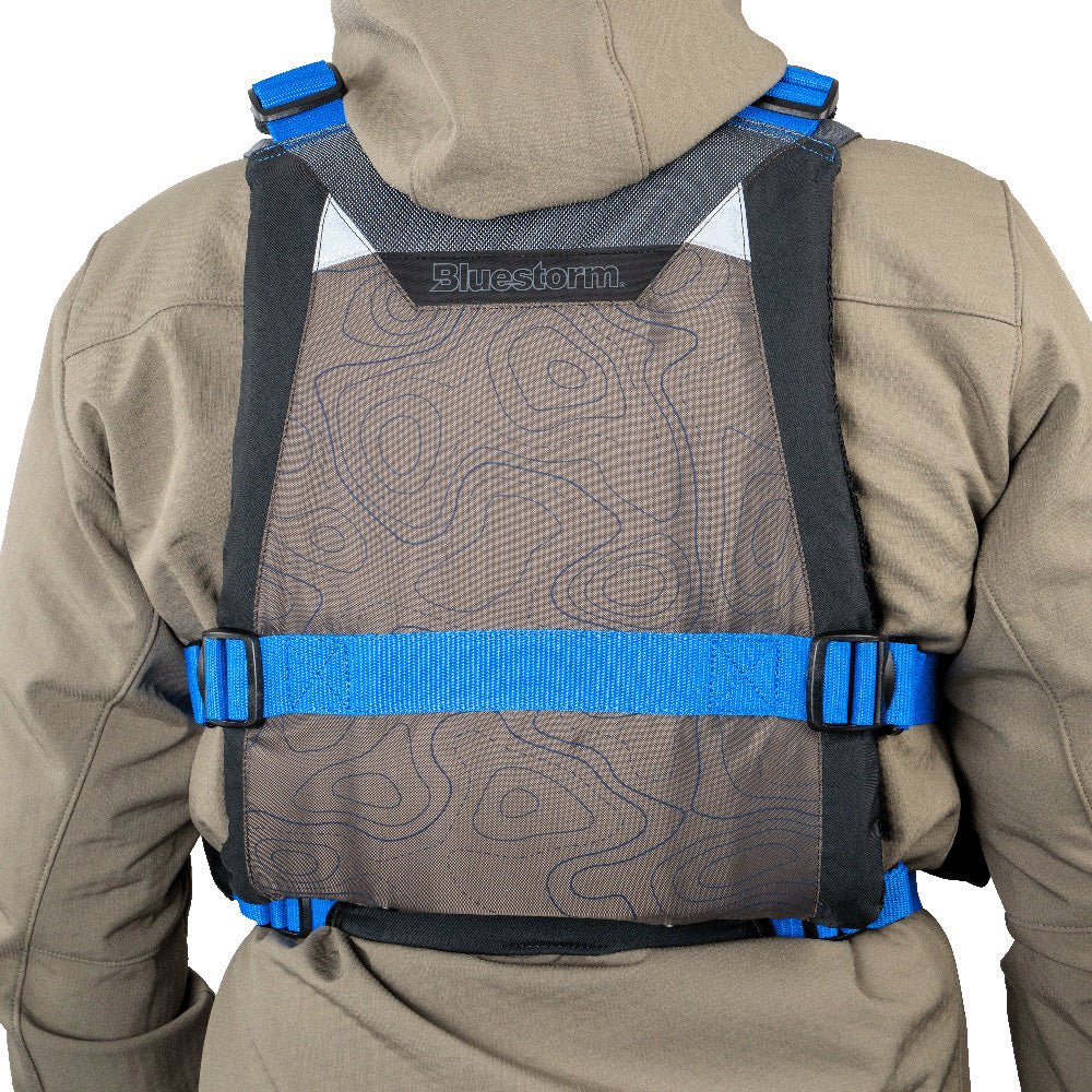 Bluestorm Motive Kayak Fishing Vest - Deep Blue - 2XL/3XL [BS-248-TPE-2/3XL] - The Happy Skipper