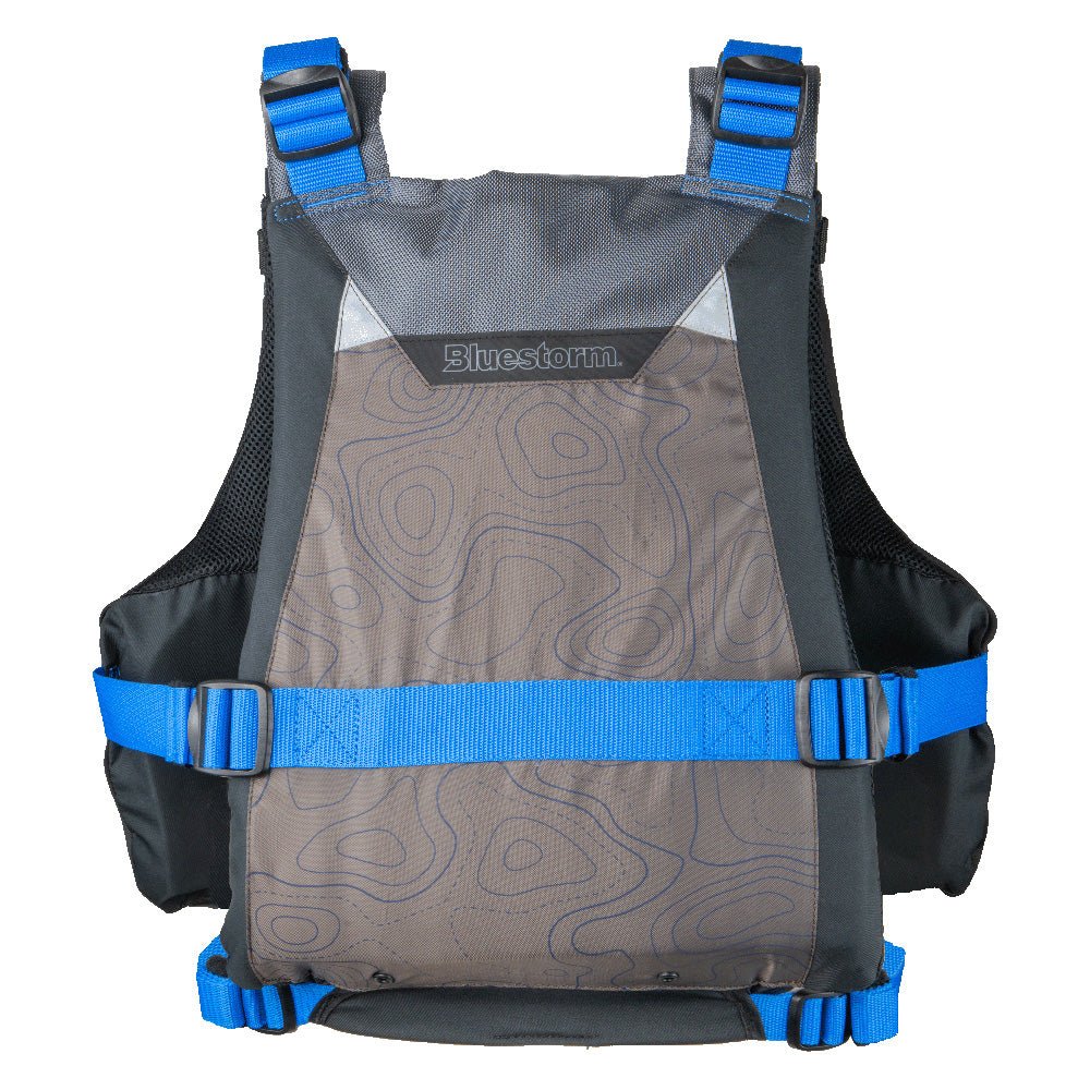 Bluestorm Motive Kayak Fishing Vest - Deep Blue - 2XL/3XL [BS-248-TPE-2/3XL] - The Happy Skipper