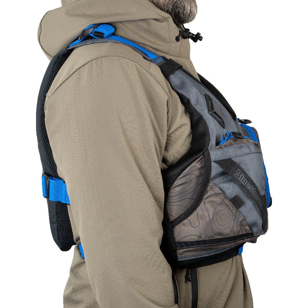 Bluestorm Motive Kayak Fishing Vest - Deep Blue - S/M [BS-248-TPE-S/M] - The Happy Skipper