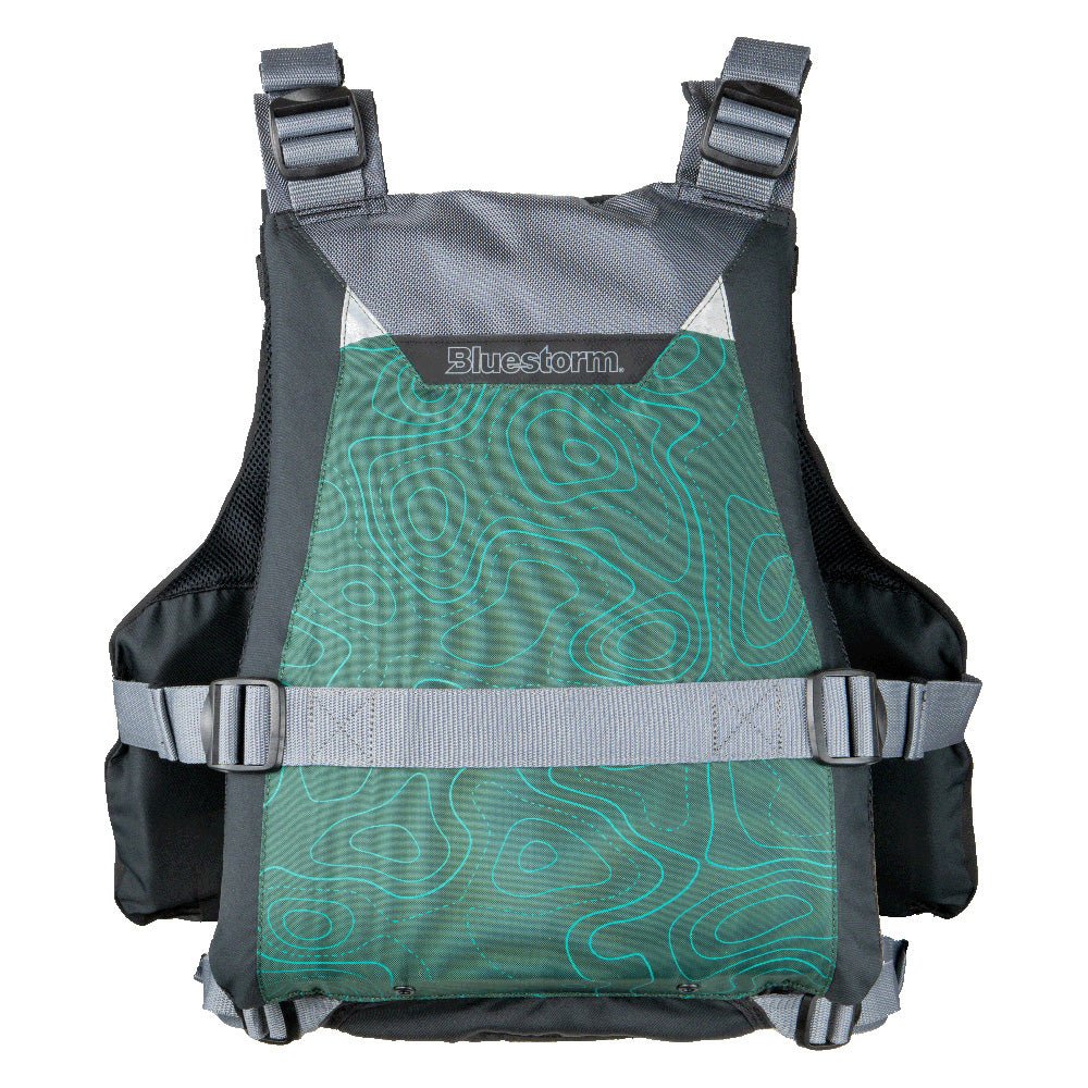 Bluestorm Motive Kayak Fishing Vest - Hunter Green - S/M [BS-248-HNT-S/M] - The Happy Skipper