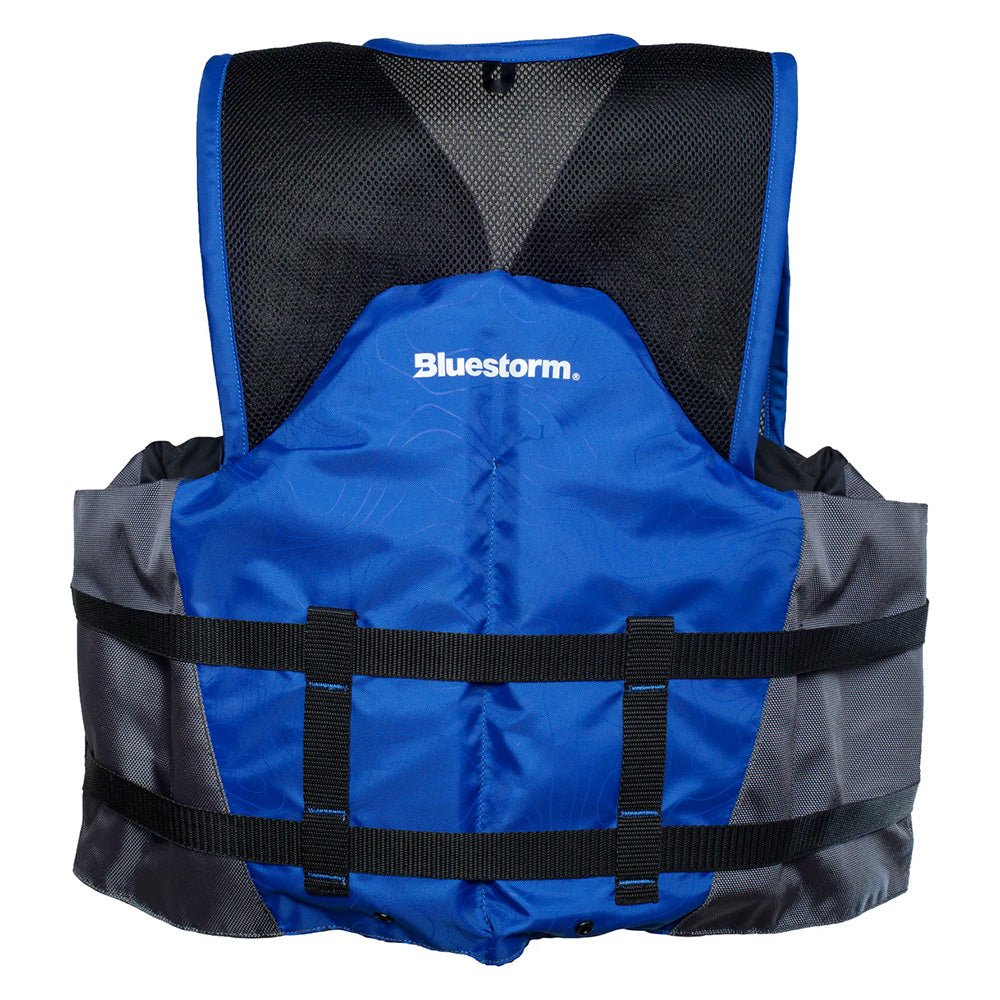 Bluestorm Sportsman Adult Mesh Fishing Life Jacket - Deep Blue - S/M [BS-105-BLU-S/M] - The Happy Skipper