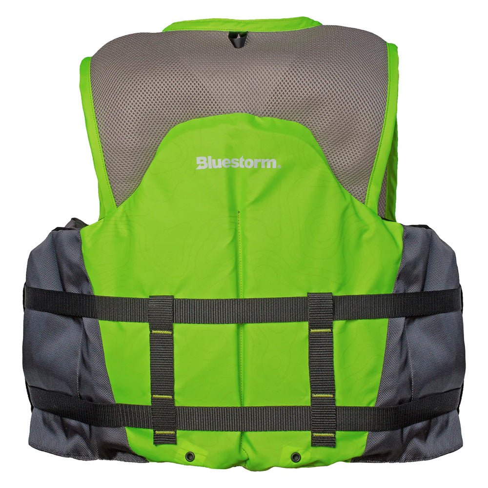 Bluestorm Sportsman Adult Mesh Fishing Life Jacket - Hi-Vis - 2XL/3XL [BS-105-HVS-2/3X] - The Happy Skipper