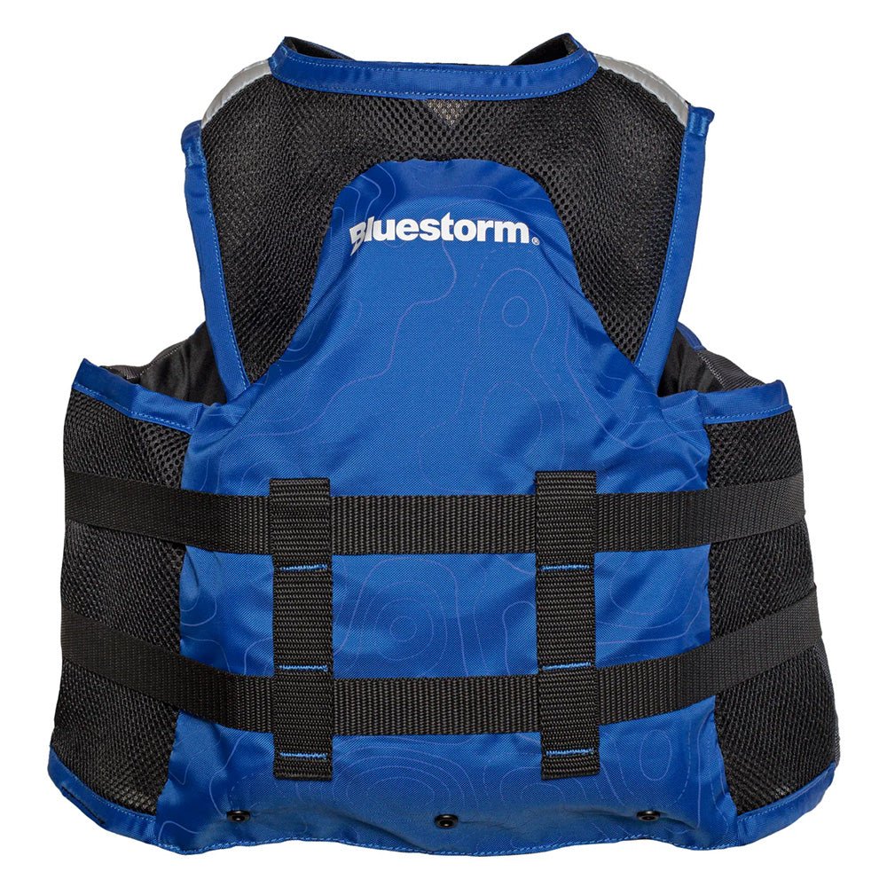 Bluestorm Sportsman Youth Mesh Fishing Life Jacket - Deep Blue [BS-105-NAV-Y] - The Happy Skipper