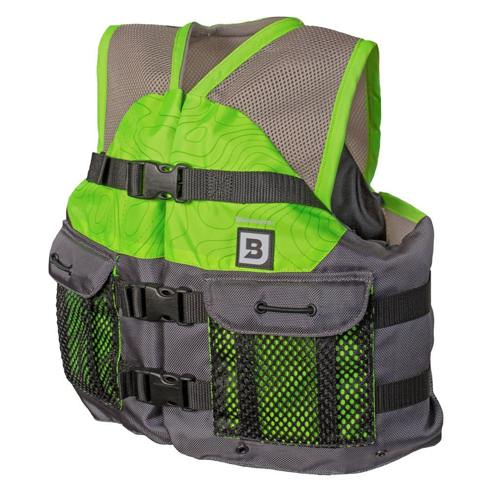 Bluestorm Sportsman Youth Mesh Fishing Life Jacket - Hi - Vis [BS - 105 - HVS - Y] - The Happy Skipper