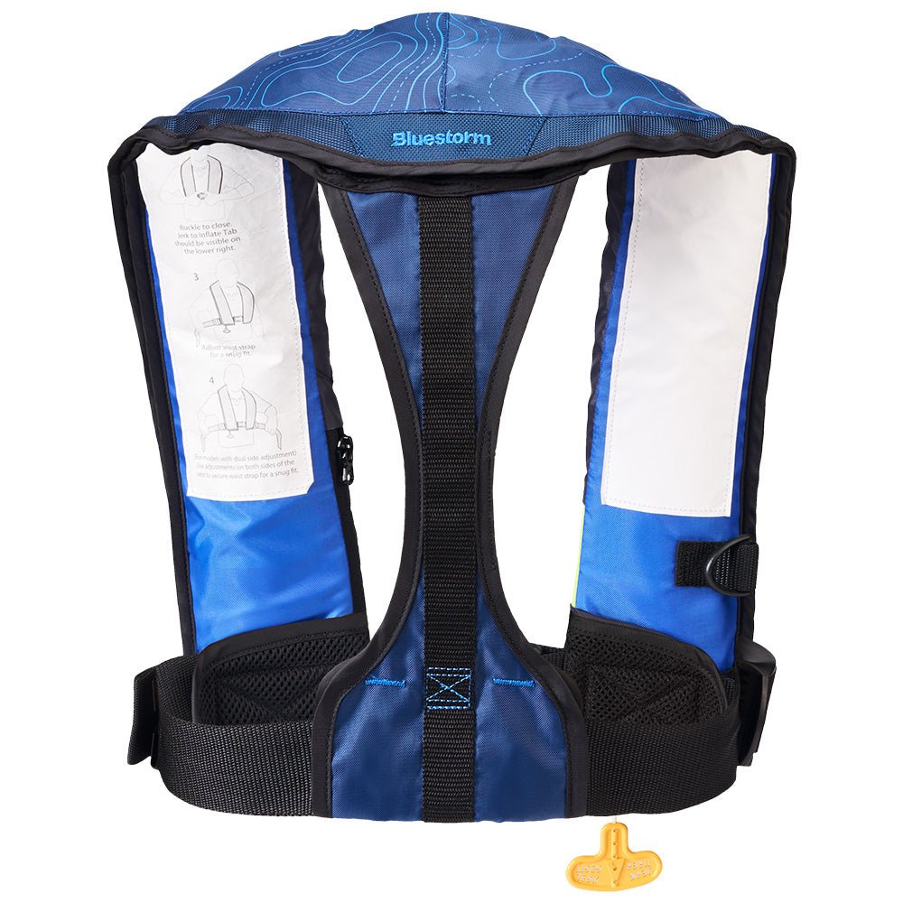 Bluestorm Stratus 35 Auto Type II Inflatable PFD - Deep Blue [T1H-19-NAV] - The Happy Skipper