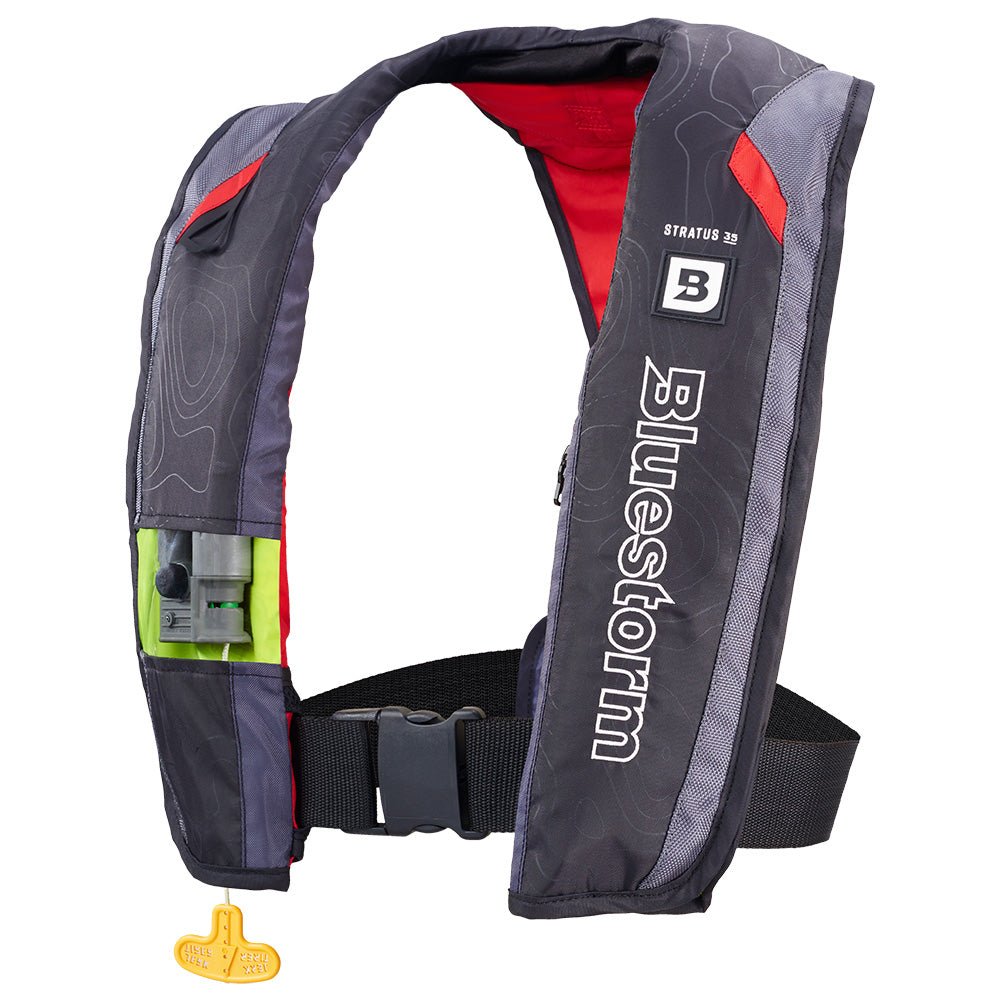 Bluestorm Stratus 35 Auto Type II Inflatable PFD - Red [T1H-19-RED] - The Happy Skipper