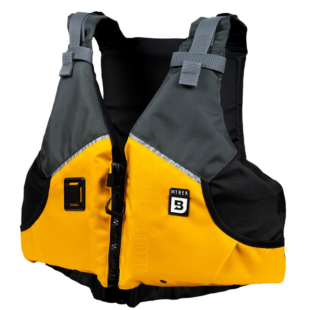 Bluestorm Trek Adult Universal Paddling Vest - Sunset Yellow [BS-249-YEL-U] - The Happy Skipper