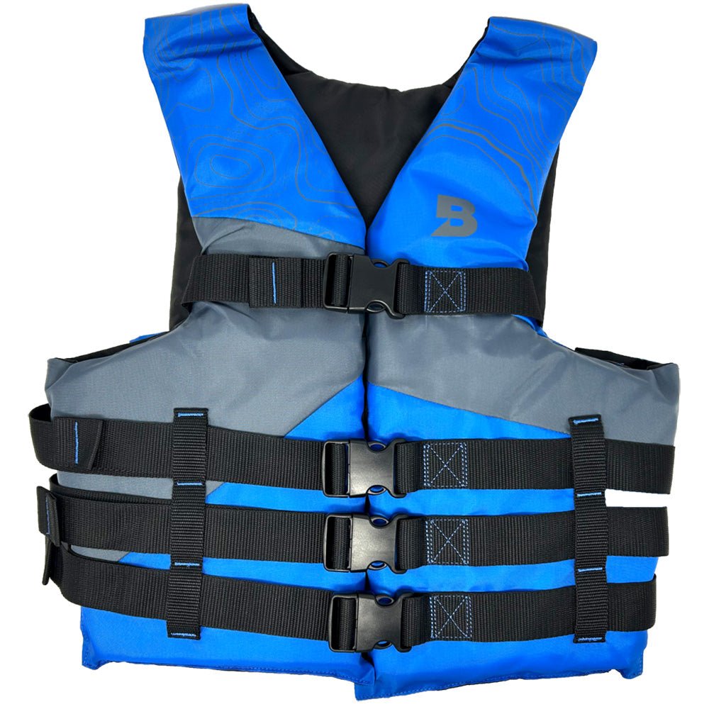 Bluestorm Type III Adult Universal Foam Life Jacket - Blue [BS-175-BLU-U] - The Happy Skipper