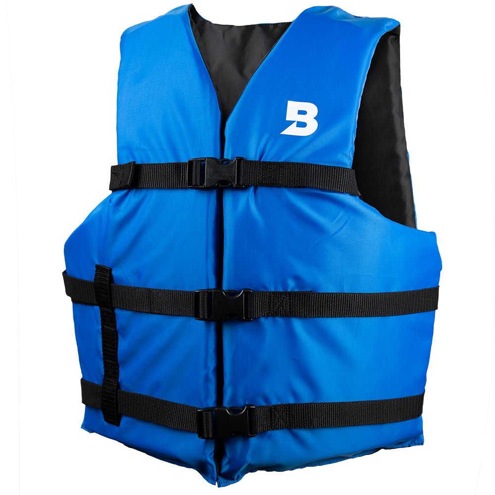 Bluestorm Type III General Boating Adult Universal Foam Life Jacket - Blue [BS-165-BLU-U] - The Happy Skipper