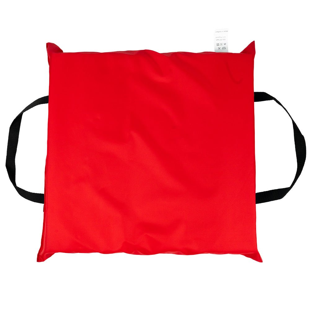 Bluestorm Type IV Throw Cushion - Red [BS-1091-24-RED] - The Happy Skipper