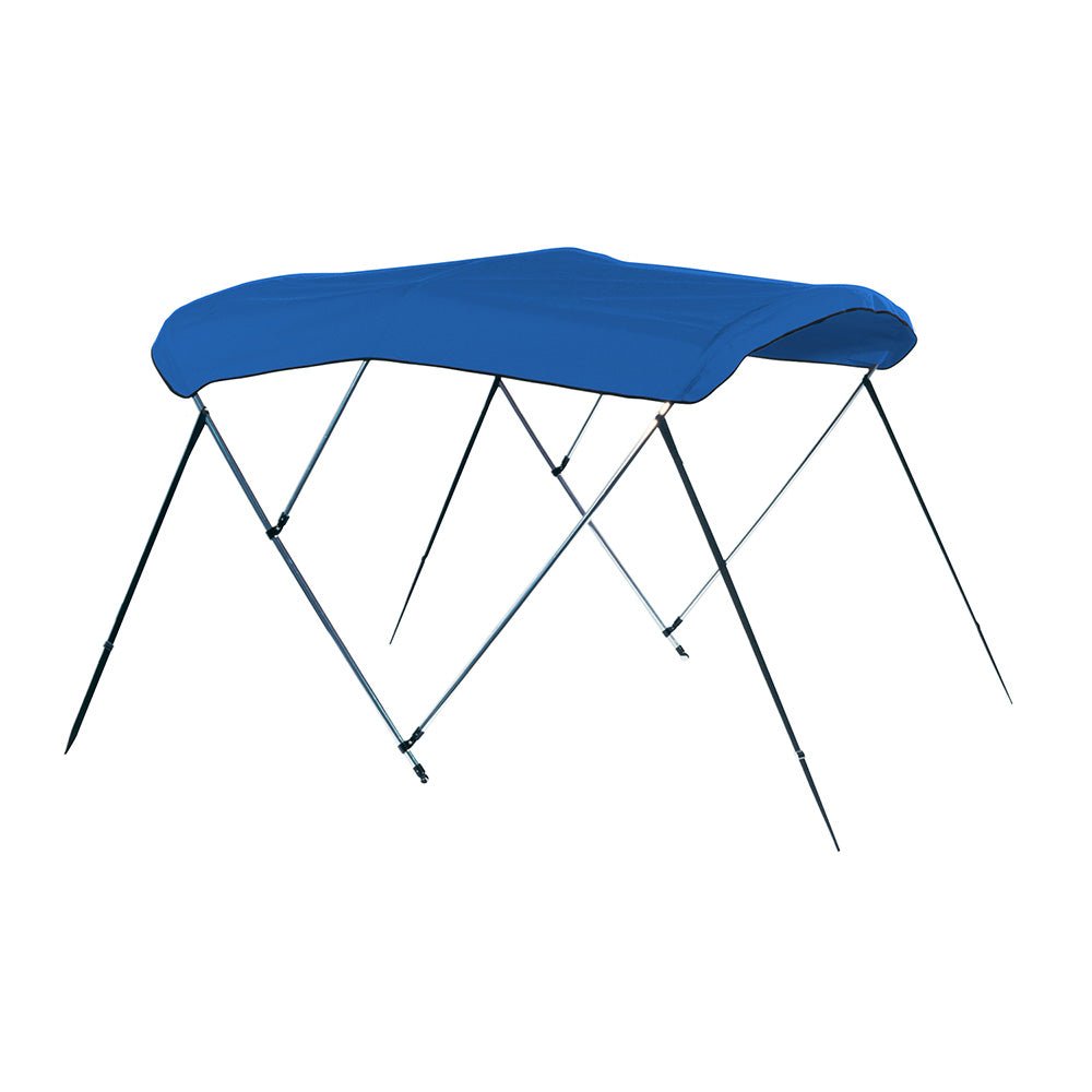 Carver 3 Bow 4681U Bimini Top with Boot - Pacific Blue Acrylic [A4681UB - 04] - The Happy Skipper