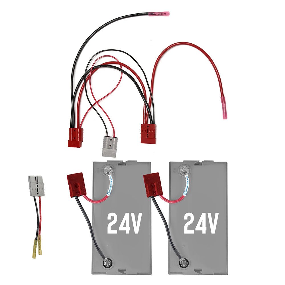 Connect - Ease 24V Parallel Kit f/2 24V Batteries to 1 Motor [RCE224VCHK] - The Happy Skipper