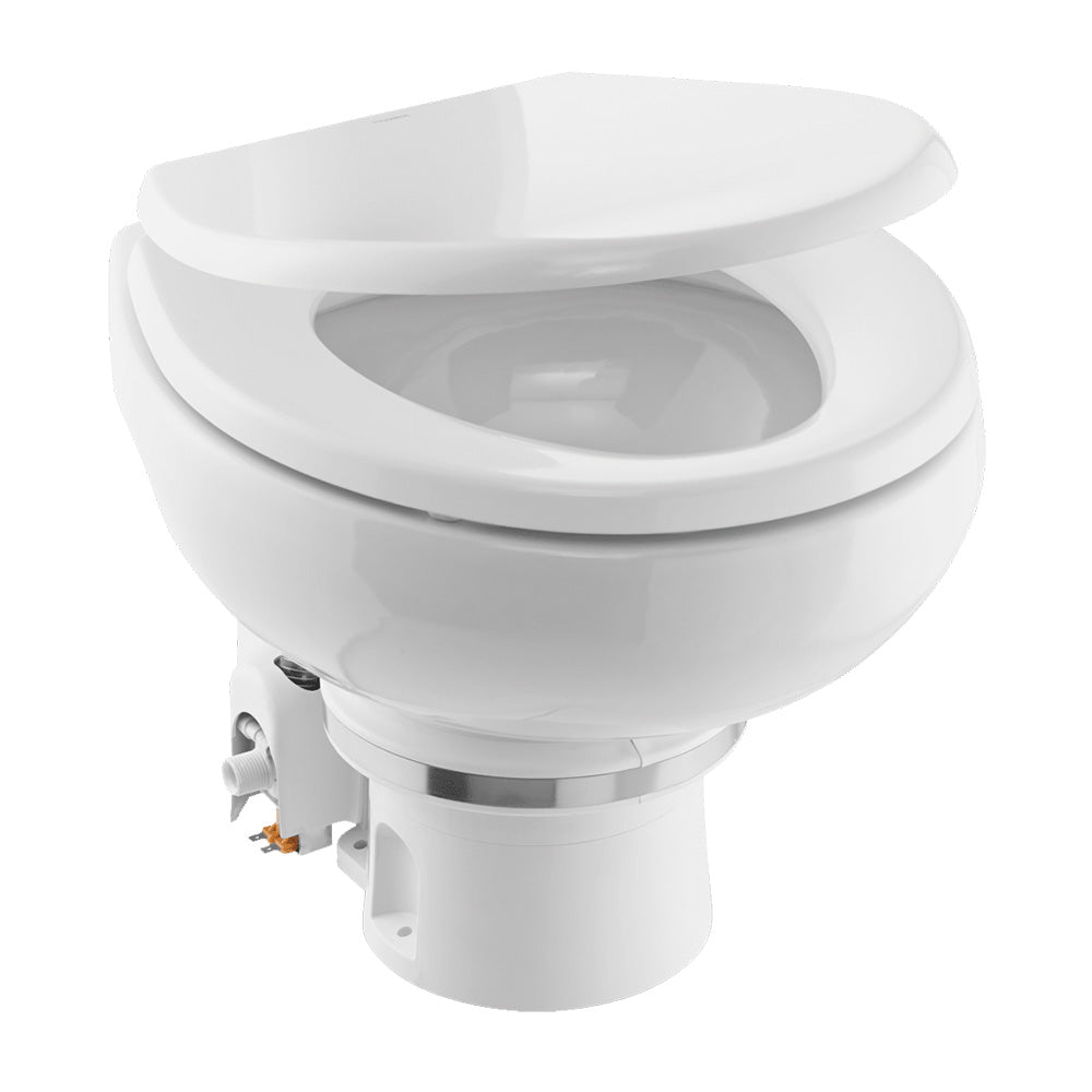 Dometic MasterFlush MF 7120 - White - Electric Macerating Toilet w/Orbit Base Slow Close Seat - Freshwater - 12V [9610007270] - The Happy Skipper